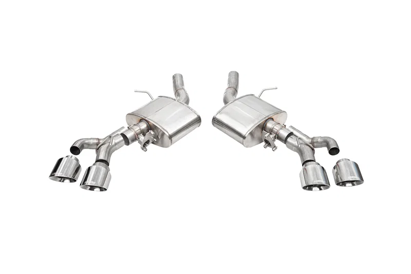 CORSA Performance 21319, 22-25 Cadillac CT4 V Blackwing 3in Active Valve Axle-Back - 4.5in Polished Tip