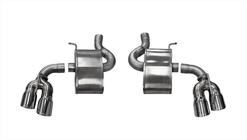 CORSA Performance 14784, 2017-2024 Chevrolet Camaro SS 6.2L V8 2.75in Polished Xtreme Axle-Back Exhaust