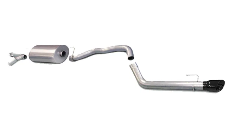 CORSA Performance 14573BLK, 2008-2017 Toyota Sequoia 5.7L V8 Touring Cat-Back Exhaust w/Black 4in Tip