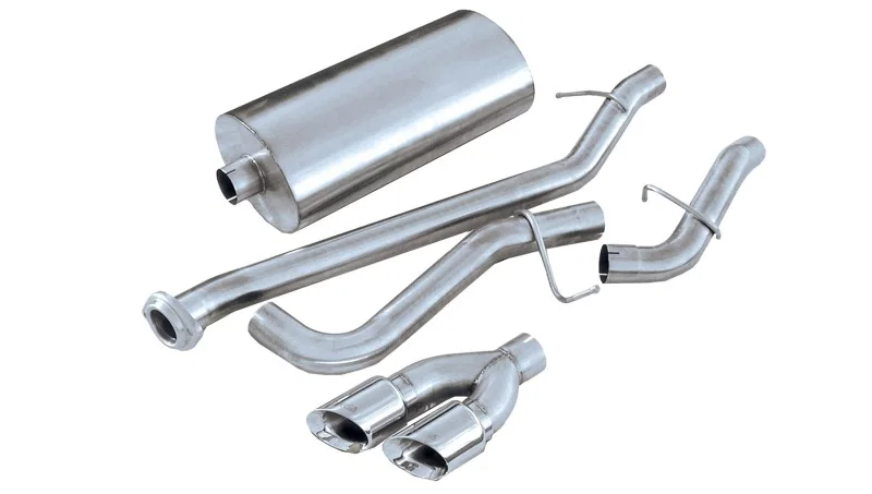 CORSA Performance 14260, 1999-06 Chevrolet Silverado Reg. Cab/Short Bed 1500 4.8L V8 Polished Touring Cat-Back Exhaust