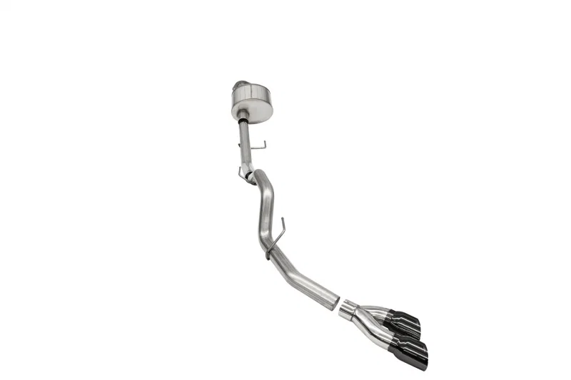CORSA Performance 21142BLK, 2021-2025 Ford F-150 Regular Cab/6.5in Bed 5.0L V8 Xtreme Cat-Back Single Side Exit-Black PVD