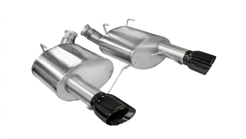CORSA Performance 14317BLK, 2011-2014 Ford Mustang GT/Boss 302 5.0L V8 Black Xtreme Axle-Back Exhaust