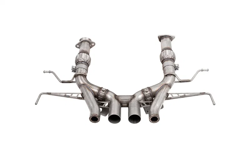 CORSA Performance 21113, 23-25 Chevrolet Corvette C8 Z06 3in Valved Cat-Back Exhaust Muffler Delete Track Systemw/o Tip