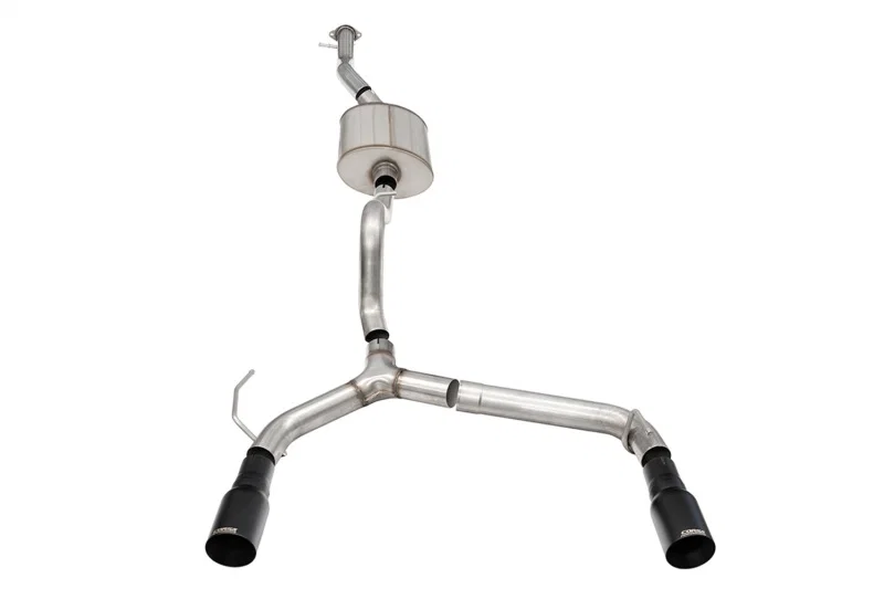 CORSA Performance 21210BPC, 21-25 Ford Bronco 2.7L 4-Door 2.75in Cat-Back Dual Rear Exhaust w/ 4in Straight-Cut Black Tips