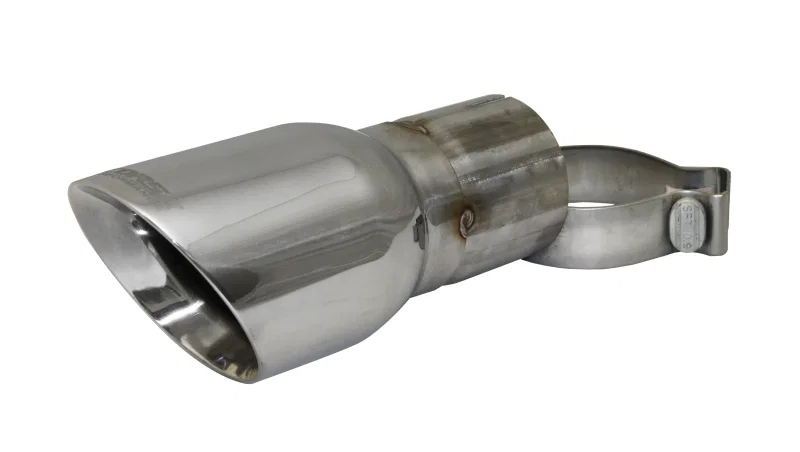 CORSA Performance TK006, Single Universal 3.0in Inlet / 4in Outlet Polished Pro-Series Tip Kit