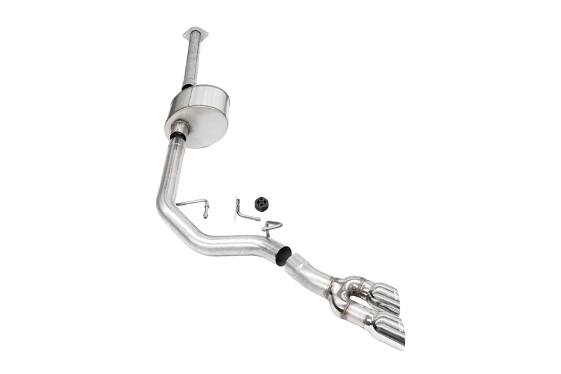 CORSA Performance 21332, 15-20 Ford F-150 5.0L (157in WB) 3.0in Lightning Exit Catback w/ 3.5in Twin Polished Pro Tips