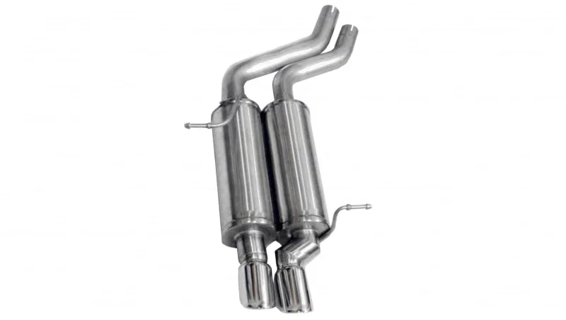 CORSA Performance 14559, 2001-2006 BMW 325i/ci Convertible E46 Polished Sport Axle-Back Exhaust