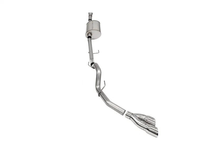 CORSA Performance 21157, 2021-2025 Ford F-150 SuperCab/6.5in Bed 5.0L V8 Sport Cat-Back Single Side Exit-Polished