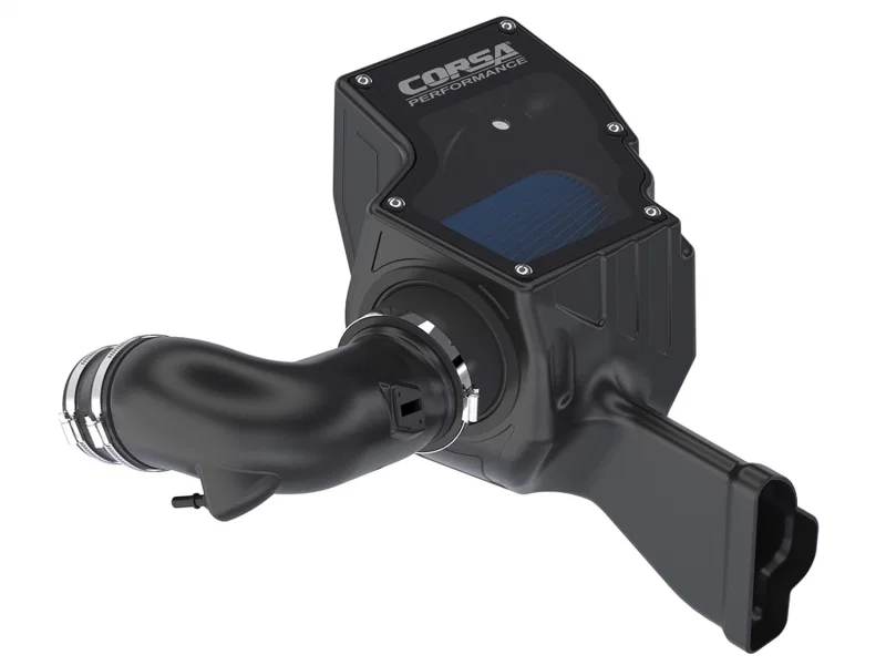 CORSA Performance 419850, 2018-2023 Ford Mustang GT 5.0L V8 Cold Air intake w/ MaxFlow 5 Oiled Filter