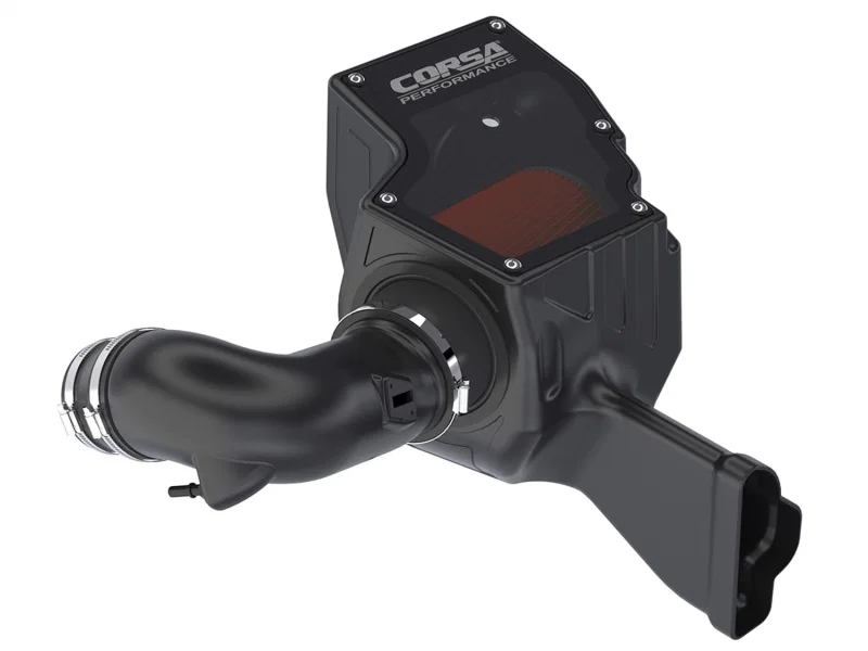 CORSA Performance 419850D, 2018-2023 Ford Mustang GT 5.0L V8 Cold Air intake w/ DryTech Filter
