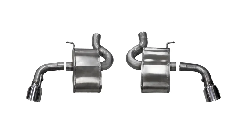 CORSA Performance 14787, 2016 Chevrolet Camaro SS 6.2L V8 2.75in Polished Sport Axle-Back Exhaust Dual Rear Exit
