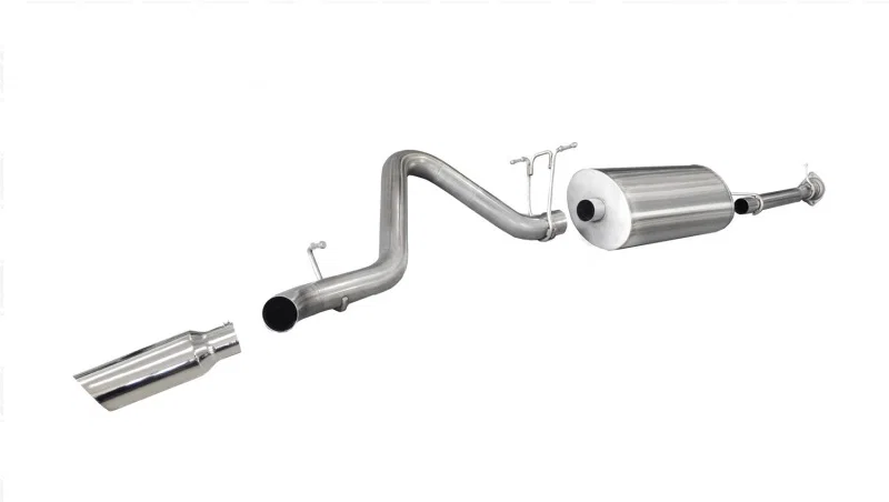 CORSA Performance 24796, 11 -12 Chevrolet Silverado Ext. Cab/Long Bed 2500 6.0L V8 Polished Sport Cat-Back Ex