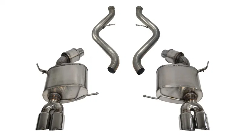 CORSA Performance 14568, 2008-2012 BMW M3 Convertible E93 Polished Sport Cat-Back Exhaust