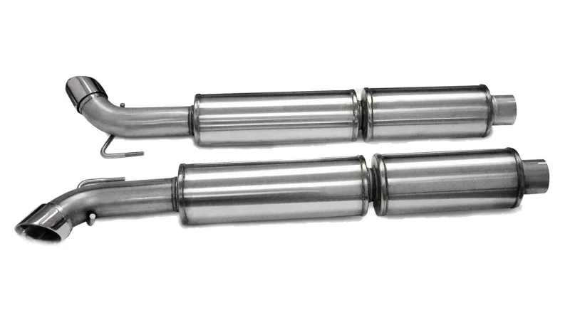 CORSA Performance 14174, 2003-06 Dodge Viper 8.3L Polished Sport Cat-Back Exhaust (3in Inlet for Use w/ Hi-Flow Conv.)