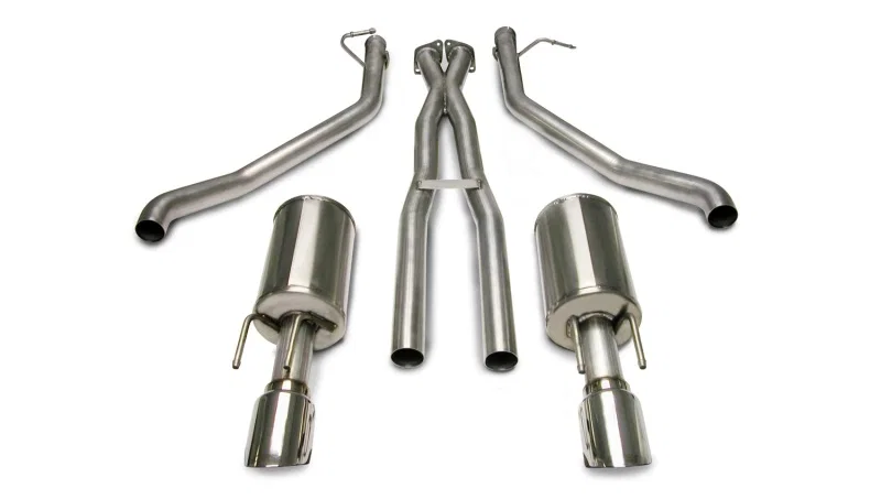 CORSA Performance 14189, 2005-2006 Pontiac GTO 6.0L V8 2.5in Sport Cat-Back + XPipe Exhaust Polished Tips