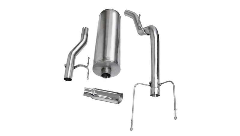 CORSA Performance 24400, dB 03 -03 Dodge Ram Reg. Cab/Short Bed 1500 5.7L V8 Polished Sport Cat-Back Exhaust