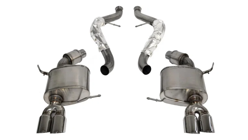 CORSA Performance 14569, 2008-2012 BMW M3 E90 Polished Sport Cat-Back Exhaust