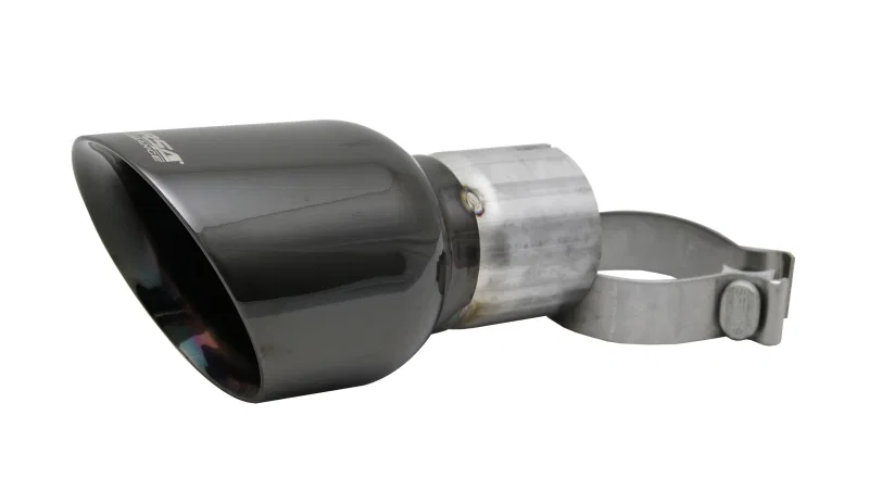 CORSA Performance TK009BLK, 2009-2019 Single Universal 3.0in Inlet / 4.5in Outlet Black PVD Pro-Series Tip Kit for Ram