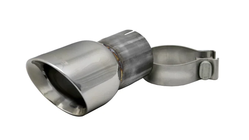 CORSA Performance TK003, Single Universal 2.75in Inlet / 3.5in Outlet Polished Pro-Series Tip Kit