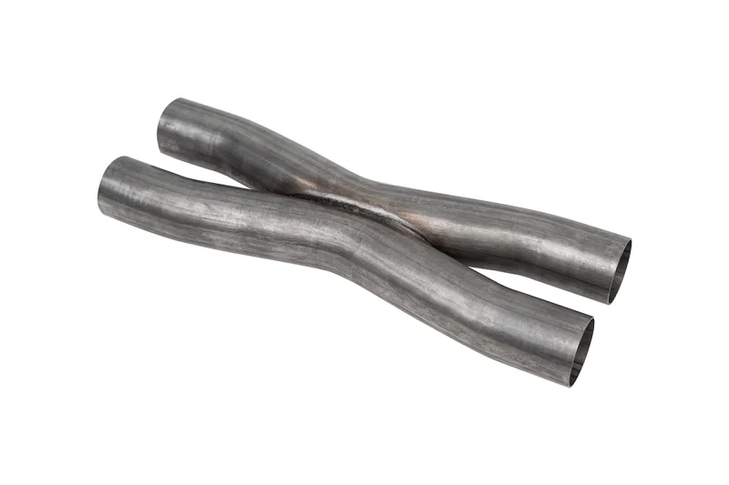 CORSA Performance PX0250, PRO-Series 304SS Standalone X-Pipe 2.5in Dual Inlet / Dual Outlet - 19.1in OAL