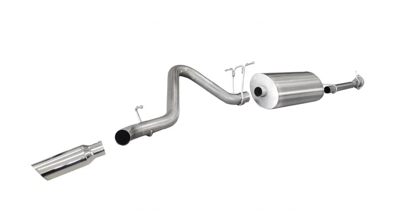 CORSA Performance 24790, 11 -12 Chevrolet Silverado Reg. Cab/Long Bed 2500 6.0L V8 Polished Sport Cat-Back Ex