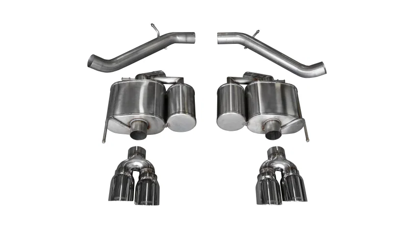 CORSA Performance 14478, 2016-2019 Cadillac ATS-V 3.6T 4in Polished Sport Axle-Back Exhaust
