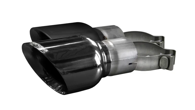 CORSA Performance 14346BLK, 2015-2025 Ford Mustang GT 3.0in Inlet / 4.5in Outlet Black PVD Tip Kit (For Corsa ExhaustOnly)