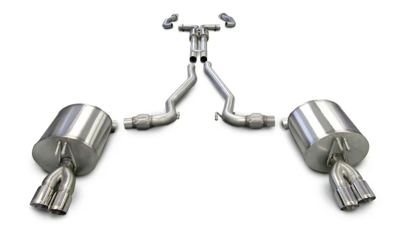 CORSA Performance 14950, 2008-2009 Pontiac G8 GXP 6.0L V8 Polished Sport Cat-Back + XO Exhaust