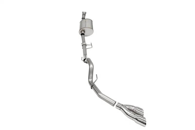 CORSA Performance 21166, 2021-2025 Ford F-150 SuperCab/6.5in Bed 3.5L V6 Sport Cat-Back Single Side Exit-Polished