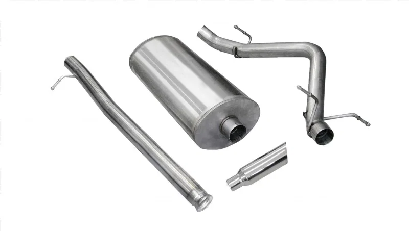 CORSA Performance 24905, 2010-2013 Chevrolet Silverado Ext. Cab/Std. Bed 1500 4.8L V8 Polished Sport Cat-Back Exhaust