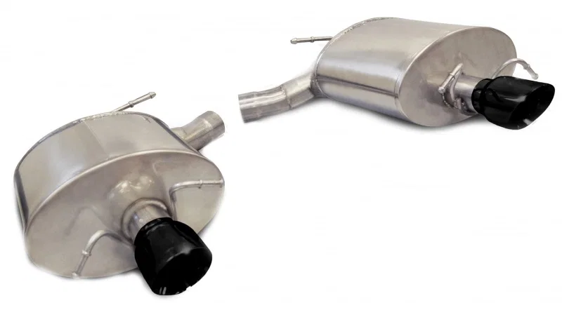 CORSA Performance 14948BLK, 2011-2014 Cadillac CTS Wagon V 6.2L V8 Black Sport Axle-Back Exhaust