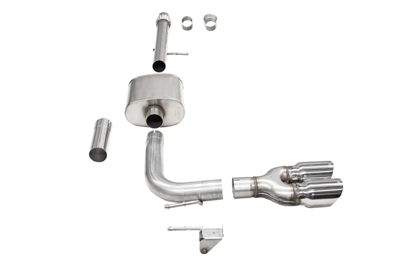 CORSA Performance 21310, 14-16 Chevy Silverado 3.0in Catback Front Axle Exit Exhaust w/ Twin 4.0in Polished Pro Tips