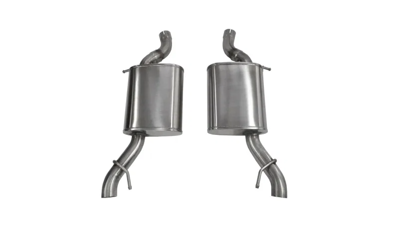 CORSA Performance 14325, 2014-16 Axle-Back Exhaust Dual Rear Polished Outlet 2014 Cadillac CTS Vsport 3.6L V6 Automatic