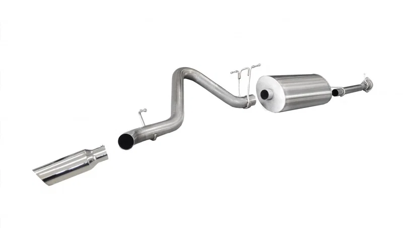 CORSA Performance 24792, 11 -12 Chevrolet Silverado Ext. Cab/Std. Bed 2500 6.0L V8 Polished Sport Cat-Back Ex