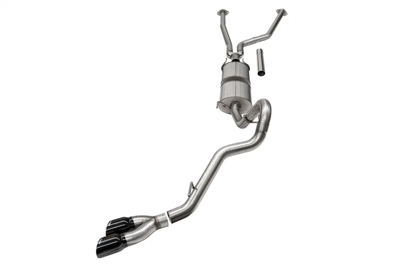 CORSA Performance 21245BLK, 22-25 Toyota Tundra 4WD 3in Sport Cat-Back Side Exit Exhaust System w/ Twin 4in Black PVD Tips