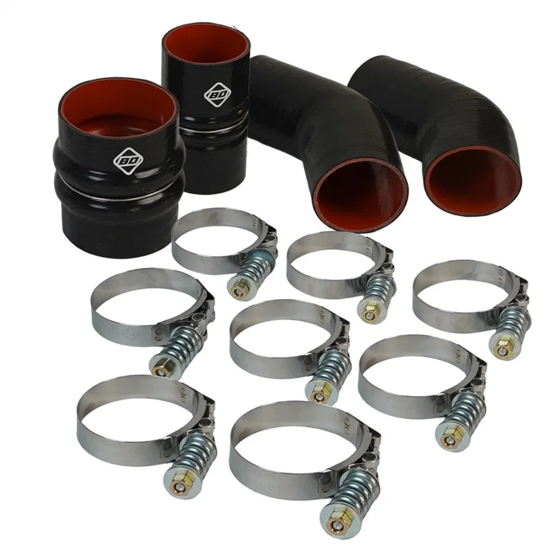 BD Diesel 1045218, 13-18 RAM 2500/3500/4500/5500 6.7L Cummins Intercooler Hose & Clamp Kit