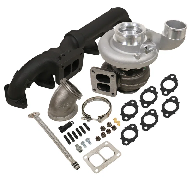 BD Diesel 1045172, Iron Horn 5.9L Turbo Kit S363SXE/76 0.91AR Dodge 03-07