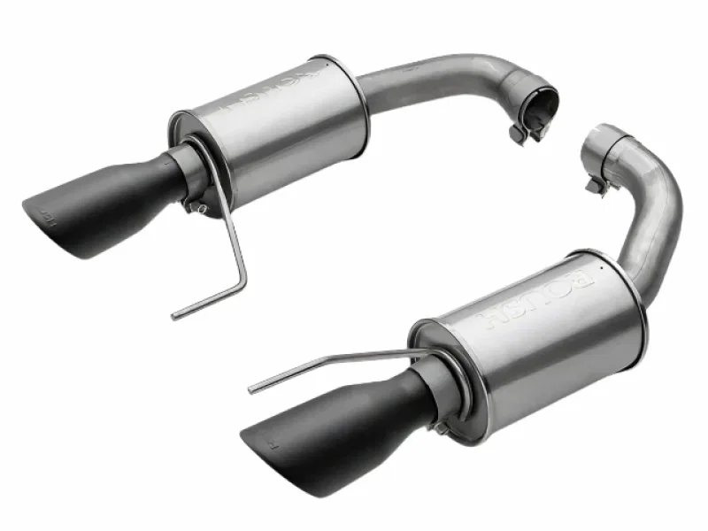 Roush 421834-BLK, 15-17 Mustang GT Black Tip Axle Back Exhaust