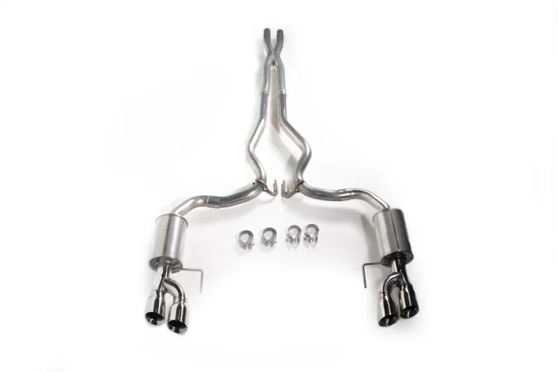 Roush 422293, 18-23 Mustang 5.0L V8 Exhaust Kit for Ford Active Systems