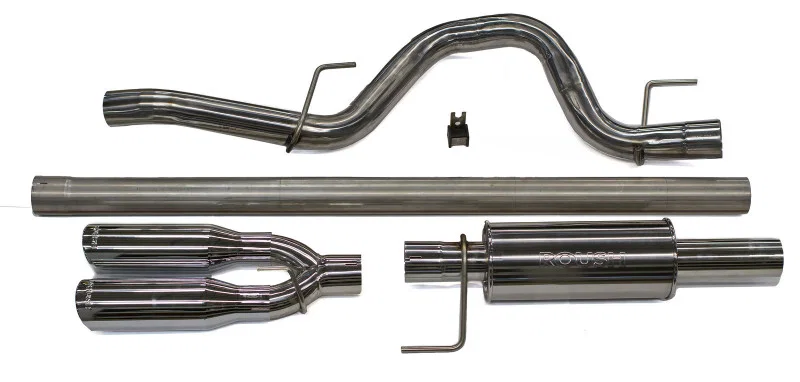 Roush 421248, 2011-2014 Ford F-150 3.5L/5.0L/6.2L Enhanced Sound Cat-Back Exhaust Kit