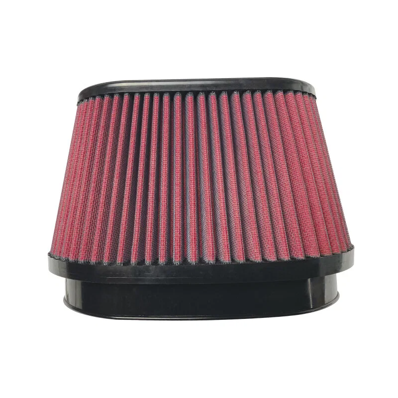 Injen X-1126-BR, Oiled Air Filter 8.5x5.63in Oval ID / 9.92x7.17in Base / 5.7in HT / 6.865ix4.115in Top