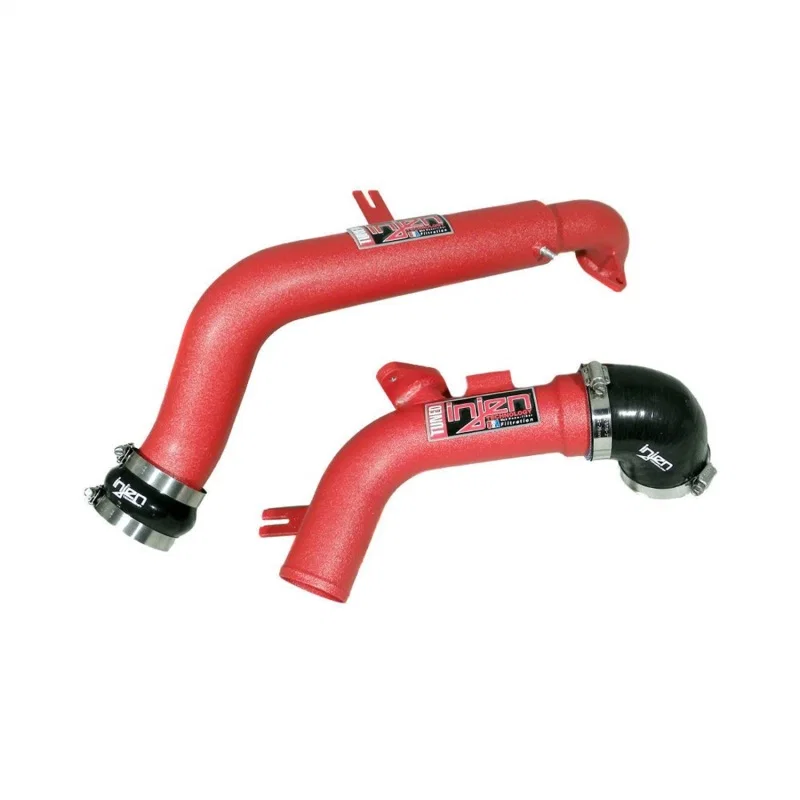 Injen SES1900ICPWR, 11-14 Nissan Juke 1.6L Nismo Turbo Upper Intercooler Piping Kit - Wrinkle Red