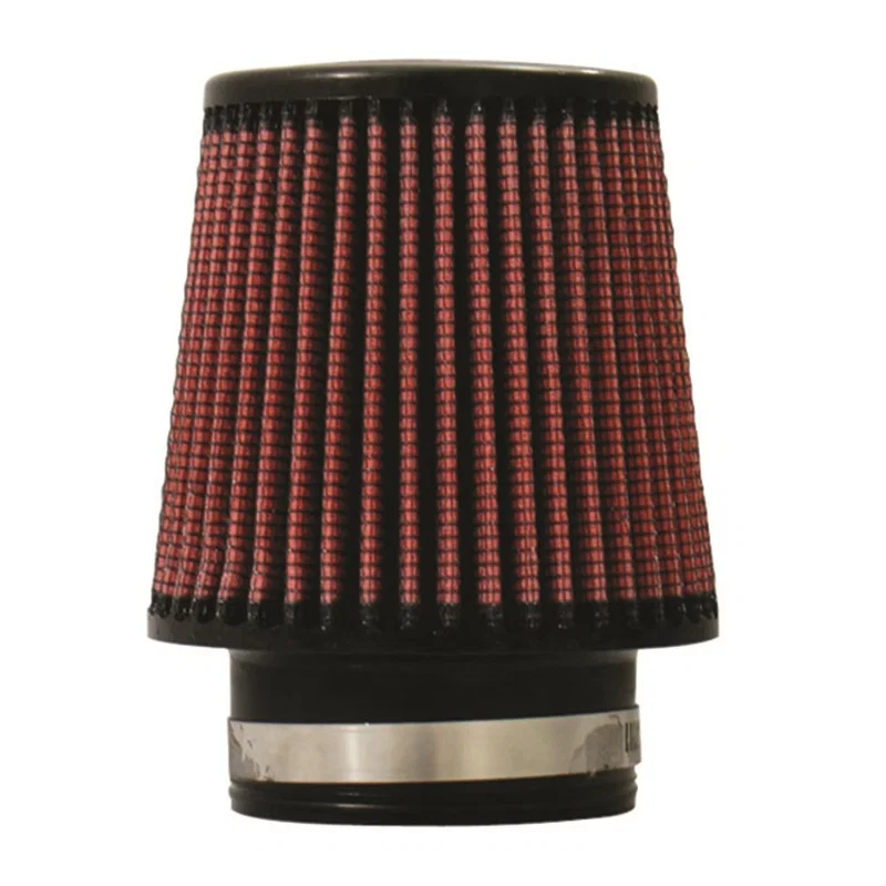Injen X-1017-BR, High Performance Air Filter - 3.00 Black Filter 6 Base / 5 Tall / 4 Top - 45 Pleat