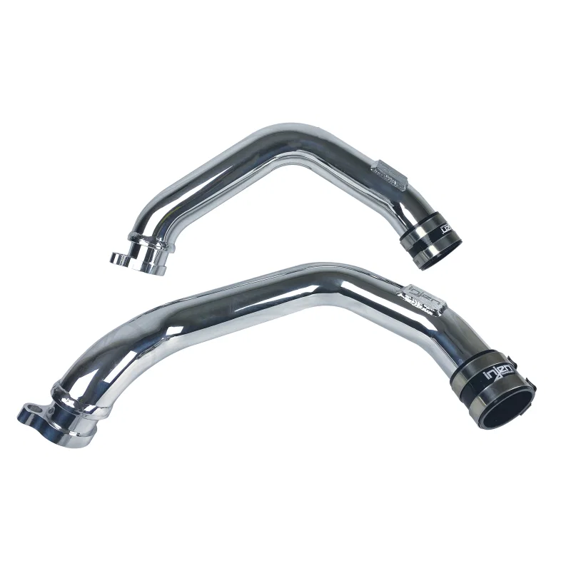 Injen SES1116ICP, 15-16 BMW M3 (F80) L6 Twin Turbo Polished Intercooler Charge Pipe w/ 1/8in Female NPT Bungs