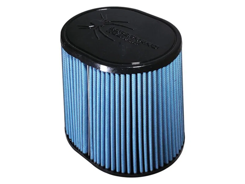 Injen X-1124-BB, AMSOIL Ea Nanofiber Dry Air Filter - 5in Base / 8in Tall / 5in Top
