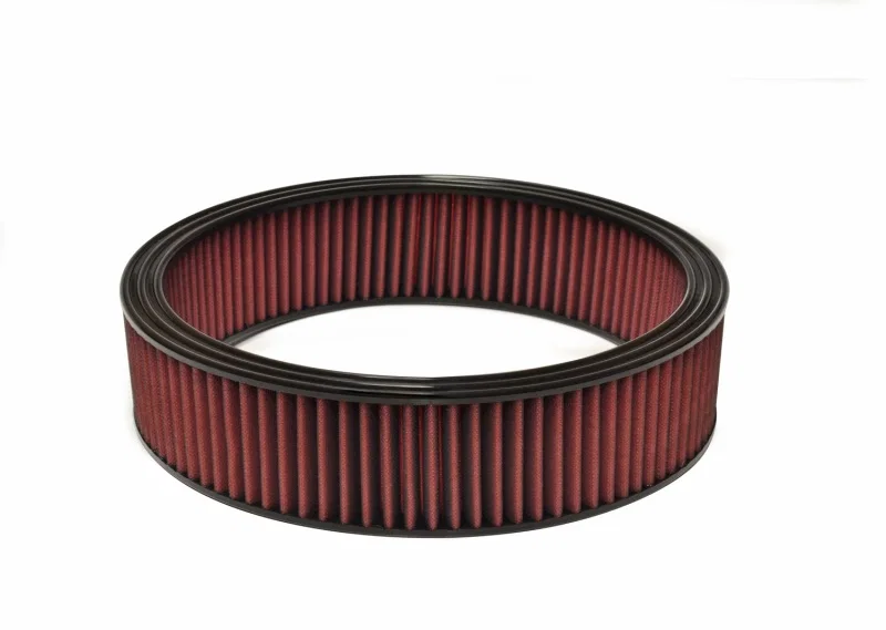 Injen X-1090-BR, Performance Air Filter 14in Round x 3in Tall - 1in Pleats