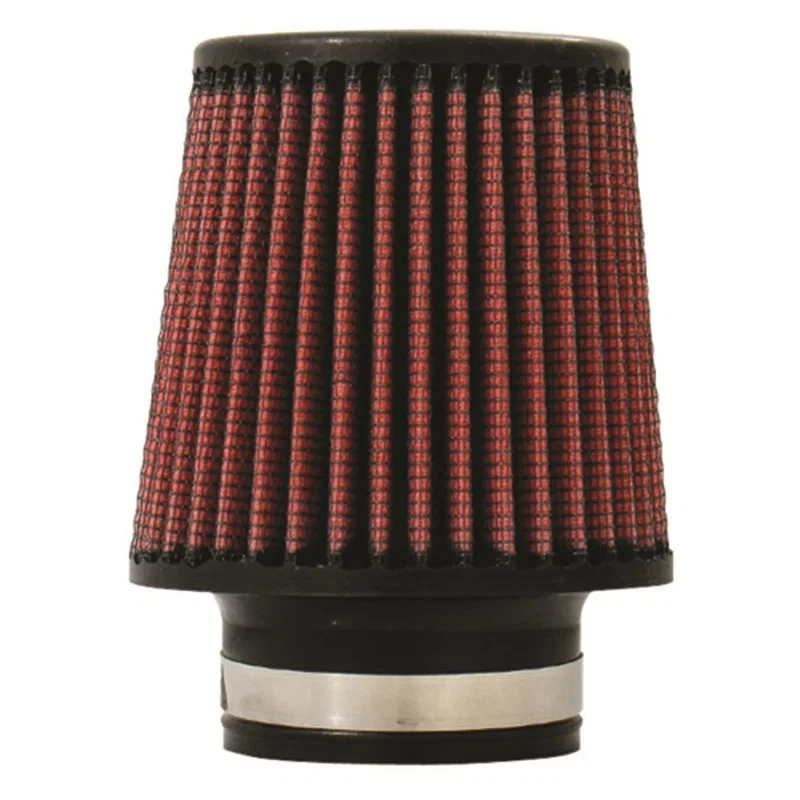 Injen X-1010-BR, High Performance Air Filter - 2.75 Black Filter 5 Base / 5 Tall / 4 Top - 40 Pleat for Audi