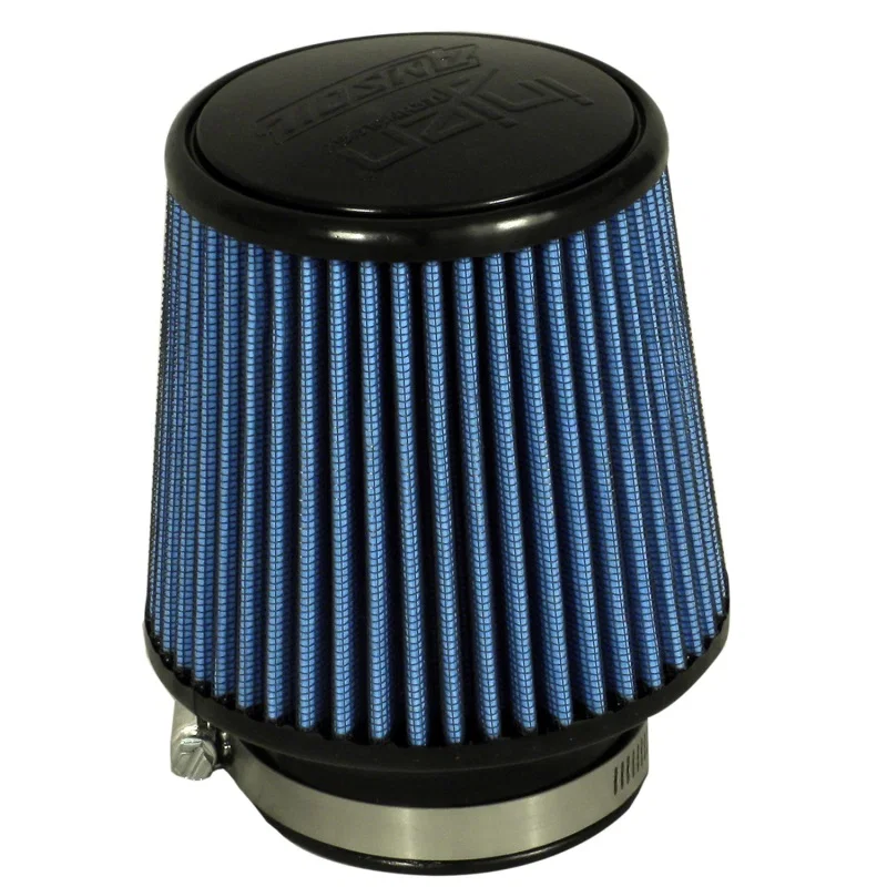 Injen X-1020-BB, AMSOIL Ea Nanofiber Dry Air Filter - 3 Filter 5 Base / 4 7/8 Tall / 4 Top for Land Rover Range Rover