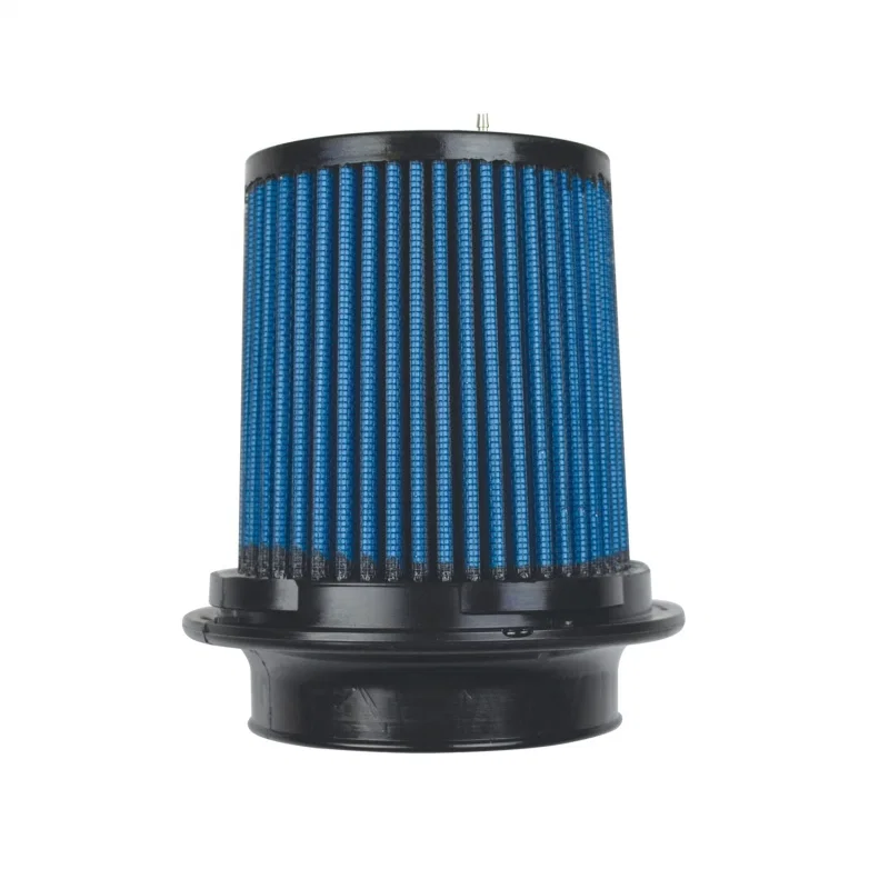 Injen X-1086-BB, NanoWeb Dry Air Filter- 5.5 Twist-Lok Base/3.5 Neck/ 4.0 Top w/Barb Fitting/ 6.5 Tall 55 Pleat