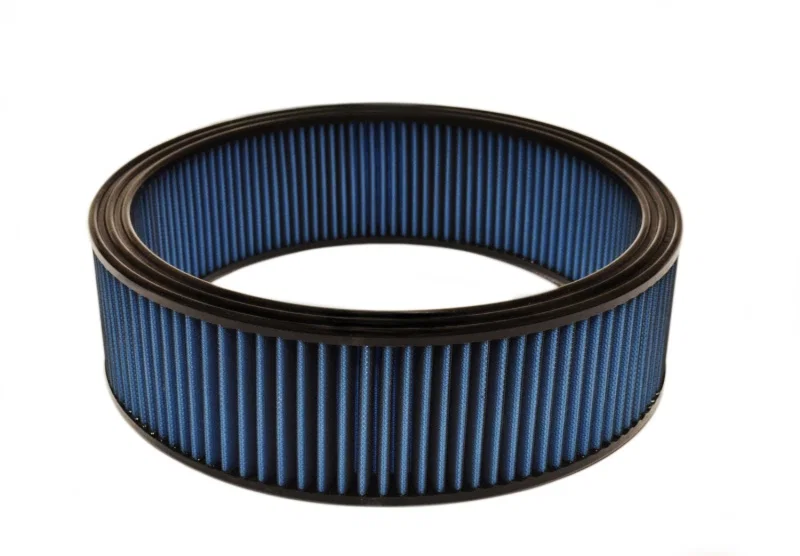 Injen X-1091-BB, NanoWeb Dry Air Filter 14in Round x 4in Tall - 1in Pleats